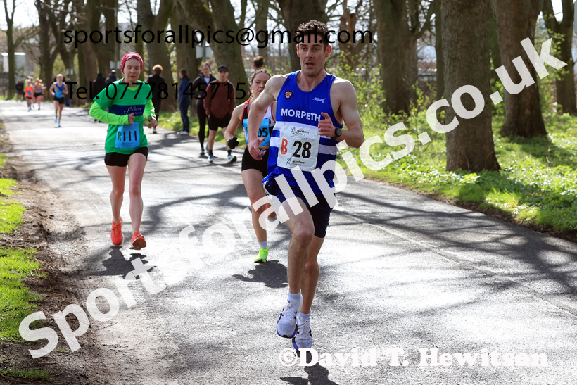 Senior Mens 12 Stage Road Relay, 2026 Northern Mens 12 and Womens 6 Stage Road Relays and Young Athletes 5k, Sheepmount Stadium, Carlisle. Photo: David T. Hewitson/Sports for All Pics
